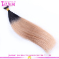 Haute qualité ombre bande remy cheveux Extensions 100 % cheveux européens tape extensions de cheveux